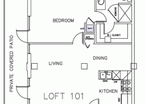 Loft 101 Floor Plan